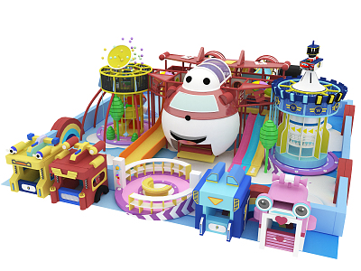 Modern Amusement Equipment model