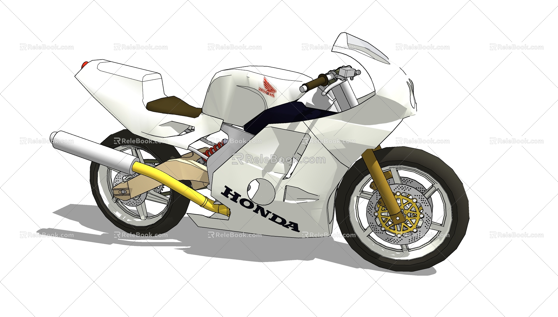 Motorcycle 3d model