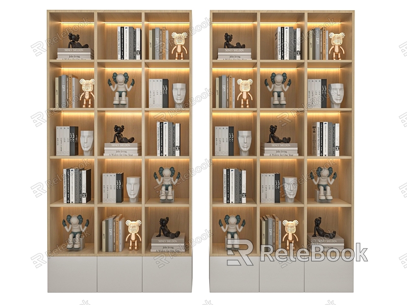 Jewelry Ornaments Combination Decorative Cabinet model