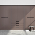 Wardrobe Coat Cabinet Wardrobe Customized Integral Wardrobe Storage Wardrobe Adult Wardrobe Wardrobe 3d model