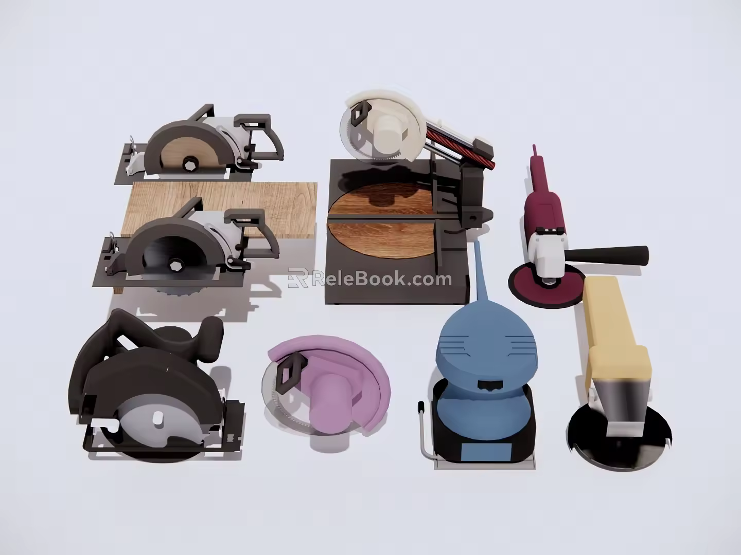 Polishing Machine Cutting Machine Polishing Machine 3d model