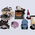 Polishing Machine Cutting Machine Polishing Machine 3d model