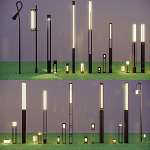 Landscape Light New Chinese Landscape Light Garden Light Lawn Light 3d model