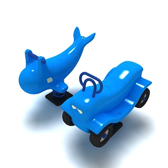 Plastic seesaw 3307 3d model