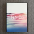 Beautiful Victoria Sea Scenery With Colorful Waves On Mobile Screen