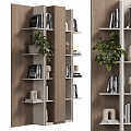 Modern Bookcase Decorative Cabinet Display Cabinet Storage Cabinet Entrance Cabinet Decorations 3d model