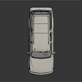 Chevrolet White SUV with Roof Rack Sleek Front and Reflective Surface