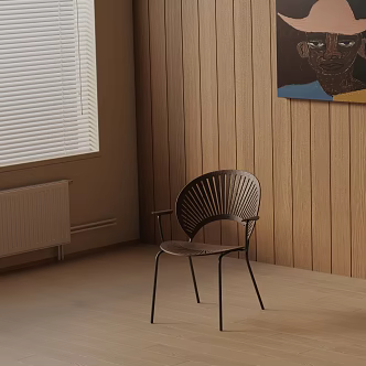 Modern Dining Chair 3d model