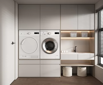 Washing machine cabinet 3d model