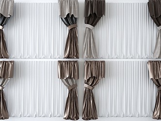 Curtains 3d model