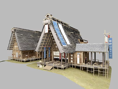 ancient architecture japanese architecture tower japanese architecture japanese house japanese palace japanese castle 3d model