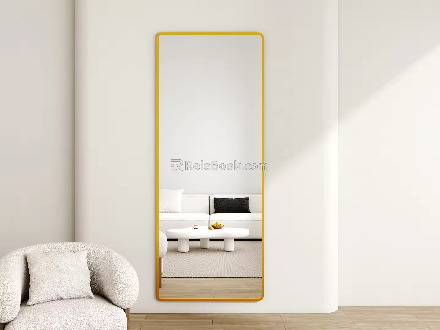 Decorative mirror 3d model