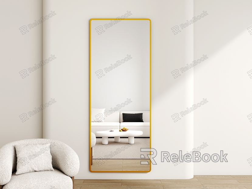 Decorative mirror model