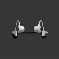 Modern Bluetooth Headset 3d model