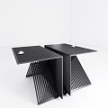 Modern Outdoor Table Leisure Table 3d model