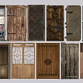 Vintage Wooden Doors Collection Featuring Various Old Door Designs and Styles