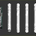 Modern High Speed Train Models With Multiple Carriages And Sleek Design