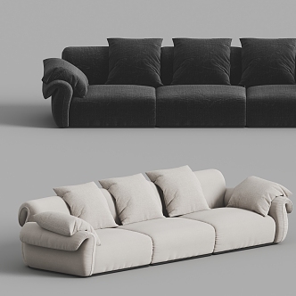 Vitra Modern Multiplayer Sofa 3d model