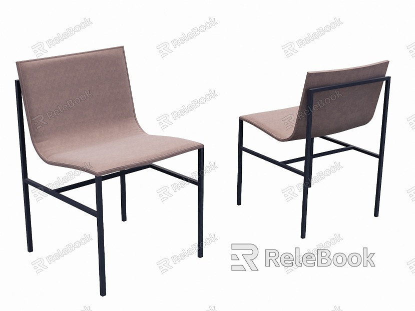 Simple single chair model