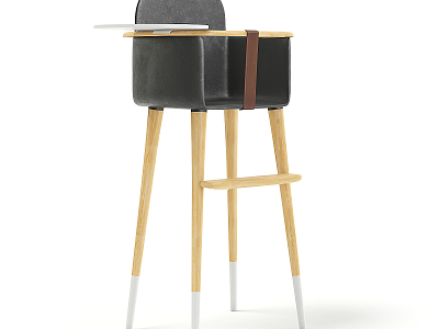 Modern children's chair model