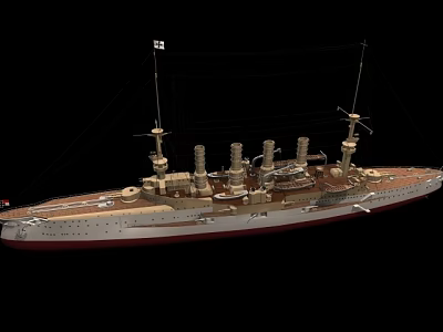 Battleship 3d model