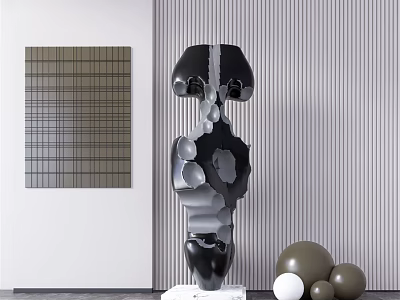 Modern Sculpture Abstract Sculpture Ornaments 3d model