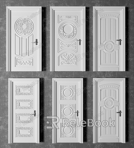 European-style swing door model