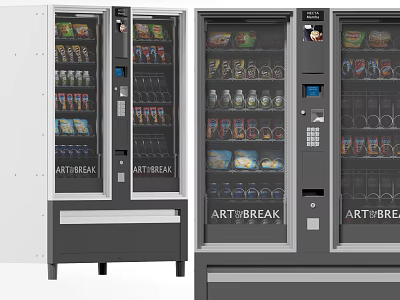modern vending machine 3d model modern vending machine 3d model