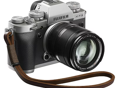 Modern Camera DSLR Ornament 3d model