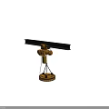 Yellow Heavy Duty Industrial Electric Hoist With Steel Chain And Lifting Hook
