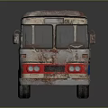 Bus Large Bus CMB Medium Van Large Van Bus School Bus Van Box Car 3d model