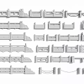 Chinese Railing White Jade Railing Stone Railing Fence Stone Railing Outdoor Fence Stone Railing Stone Railing Enclosure Stone Railing Handrail 3d model