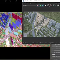 Aerial Planning Of Urban Residential Area With River