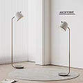 Architonic Floor Lamp Simple Floor Lamp Carpet 3d model