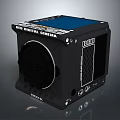 Professional RED RAVEN Digital Cinema Camera Electronic Device With Blue Panel