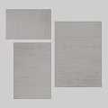 Beige Square Rug With Woven Texture And Modern Design For Home Decor