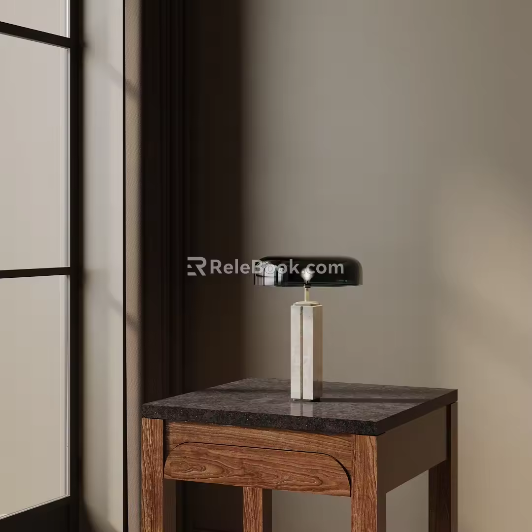 Table lamp 3d model