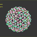 White Abstract Spherical Lattice Structure With Interconnected Nodes And Geometric Design