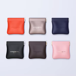 Jewelry leather bag 3d model