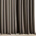 Modern Curtains In Light Dark Neutral Tones With Textured Fabric And Elegant Drape