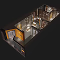 Modern store store 3d model
