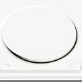 Modern Circular Ceiling Design With Soft Recessed Lighting And Elegant Smooth Surface