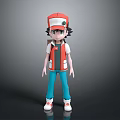Modern Game Characters Cartoon Characters Virtual Characters Fantasy Characters Magic Characters Virtual Characters Animation Characters 3d model