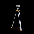 Industrial Measuring Equipment With Tripod Stand And Digital Display For Surveying