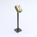 Sturdy Industrial Control Panel With Emergency Stop Button Green Red Blue Buttons And Knob