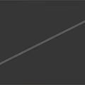 Gray Railway Track Scene Component With Blue Panels And Orange Stripes
