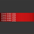 Red And Black Elastic Resistance Band For Fitness Exercise Equipment