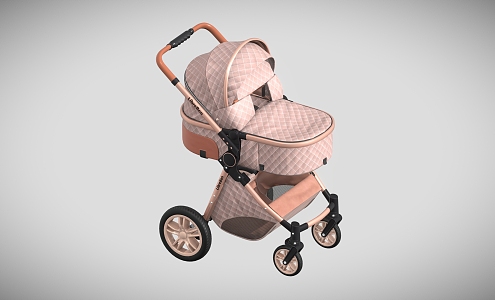 Baby stroller Baby seat Child seat 3d model