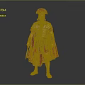 Roman Soldier Armor Featuring Red Helmet Metal Chest Plate Red Cloak Golden Greaves And Sword