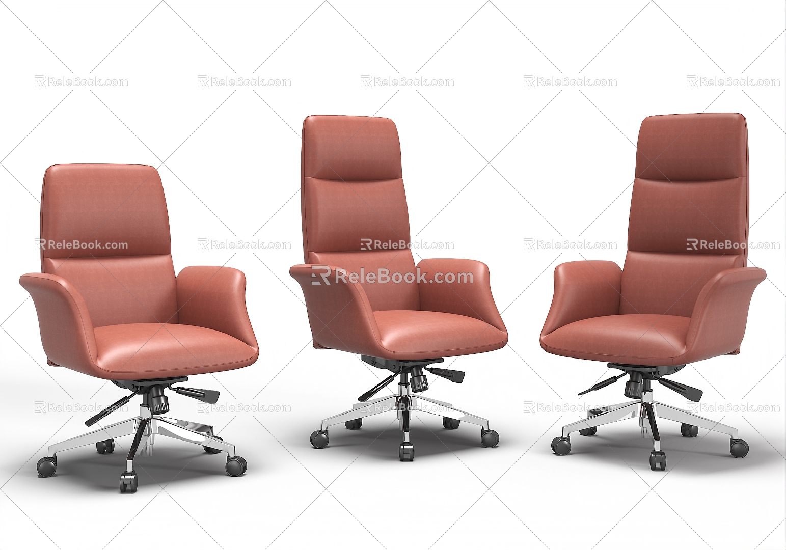 Office Chair Boss Chair Chair Leather Chair Staff Chair model